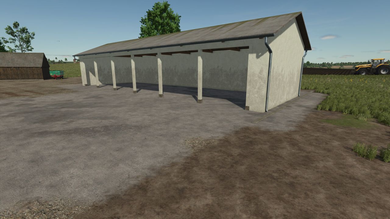 Hangar à béton