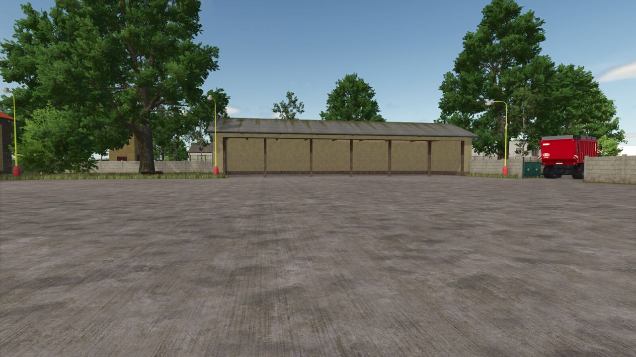 Hangar à béton