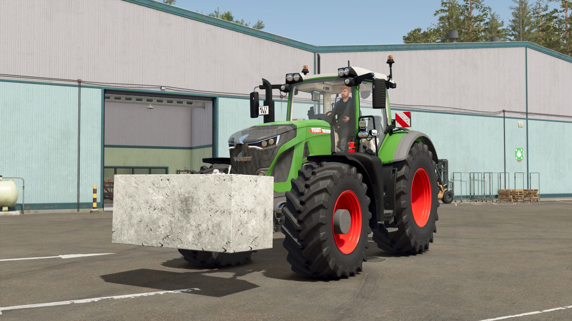 Concrete weight pack