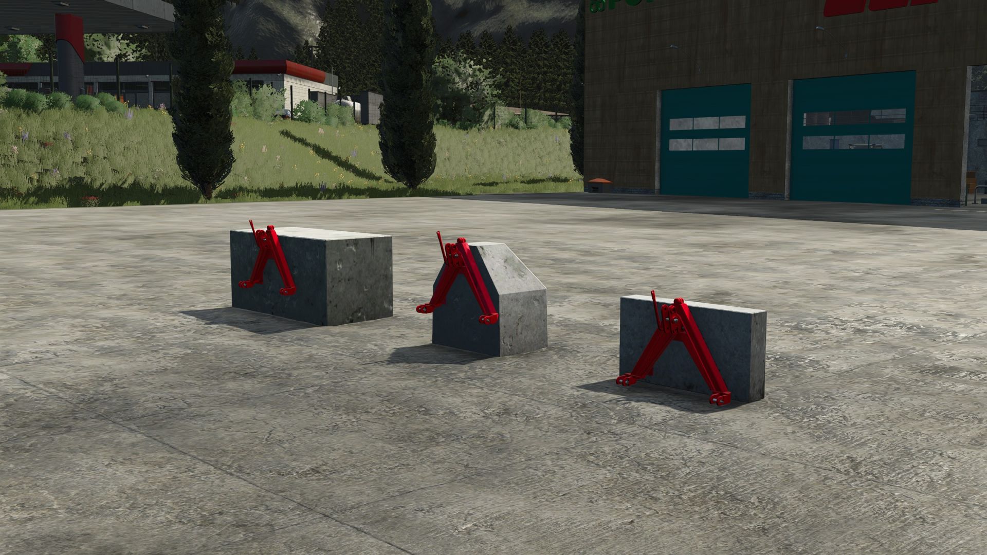 Pakiet ciężarków do betonu