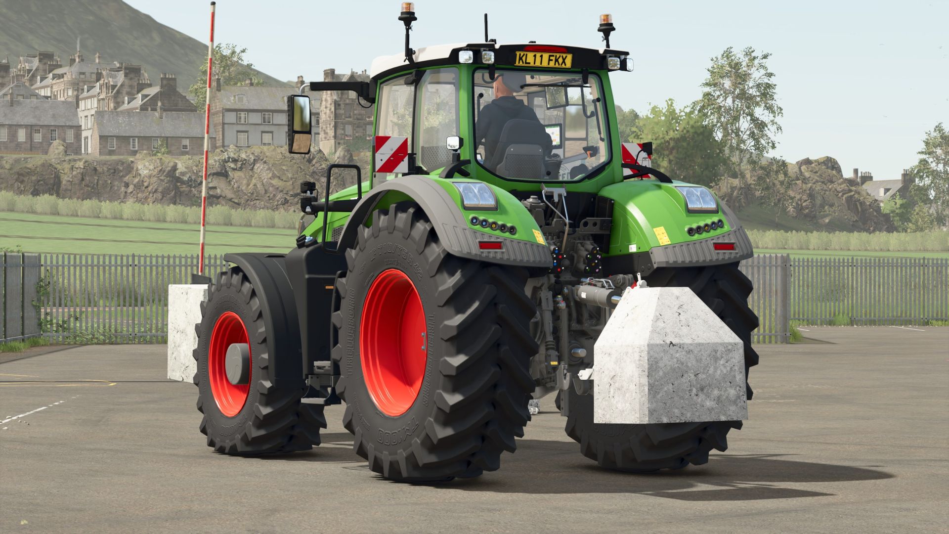 Concrete weight pack