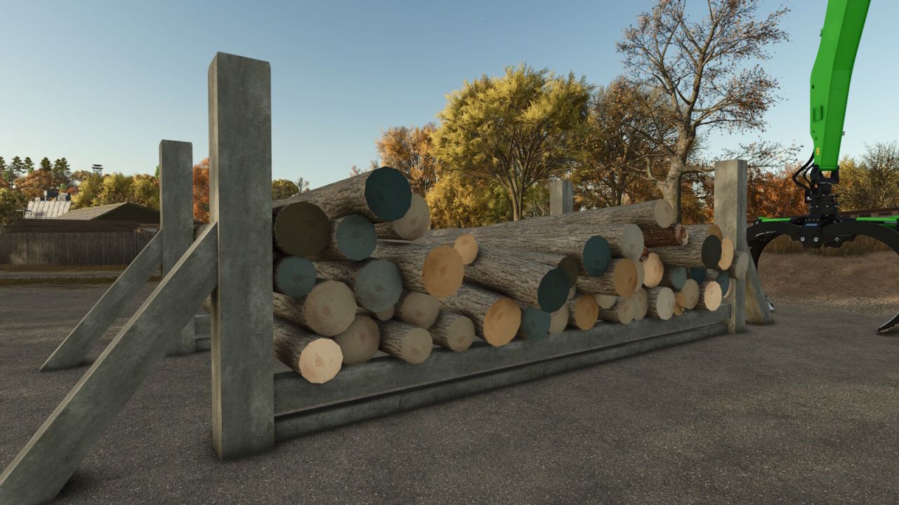 Concrete Wood Support