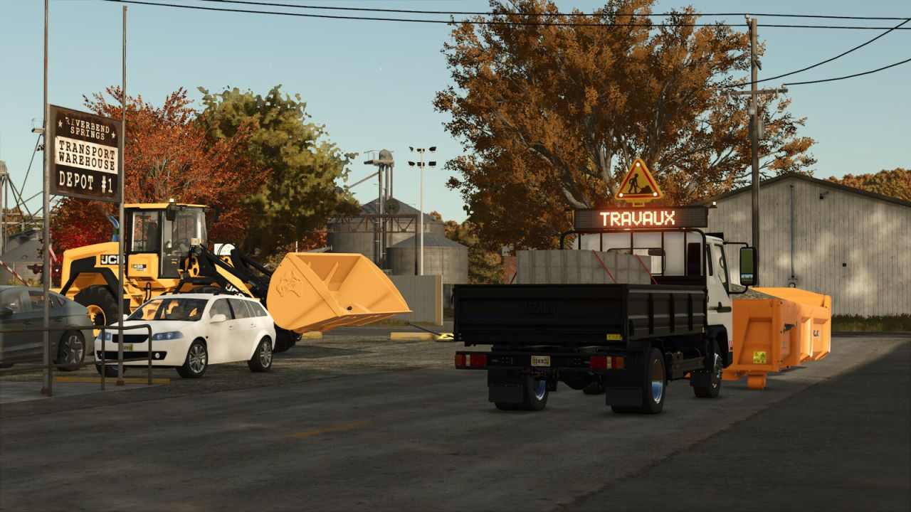 Camión de construcción