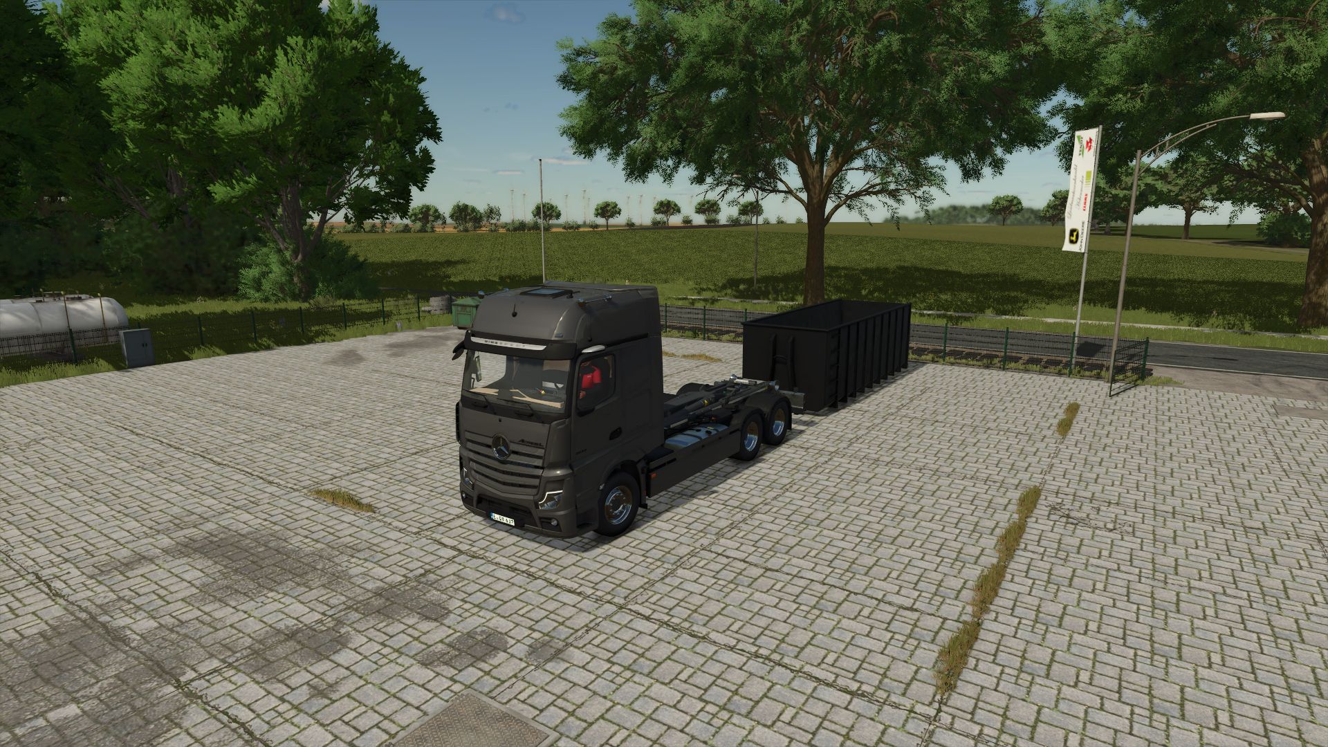 Container for truck