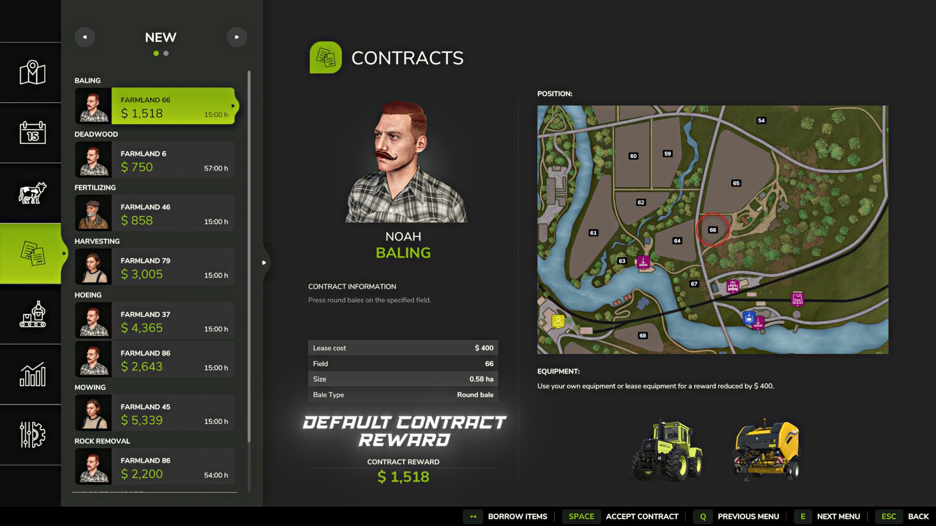 Contract payment control