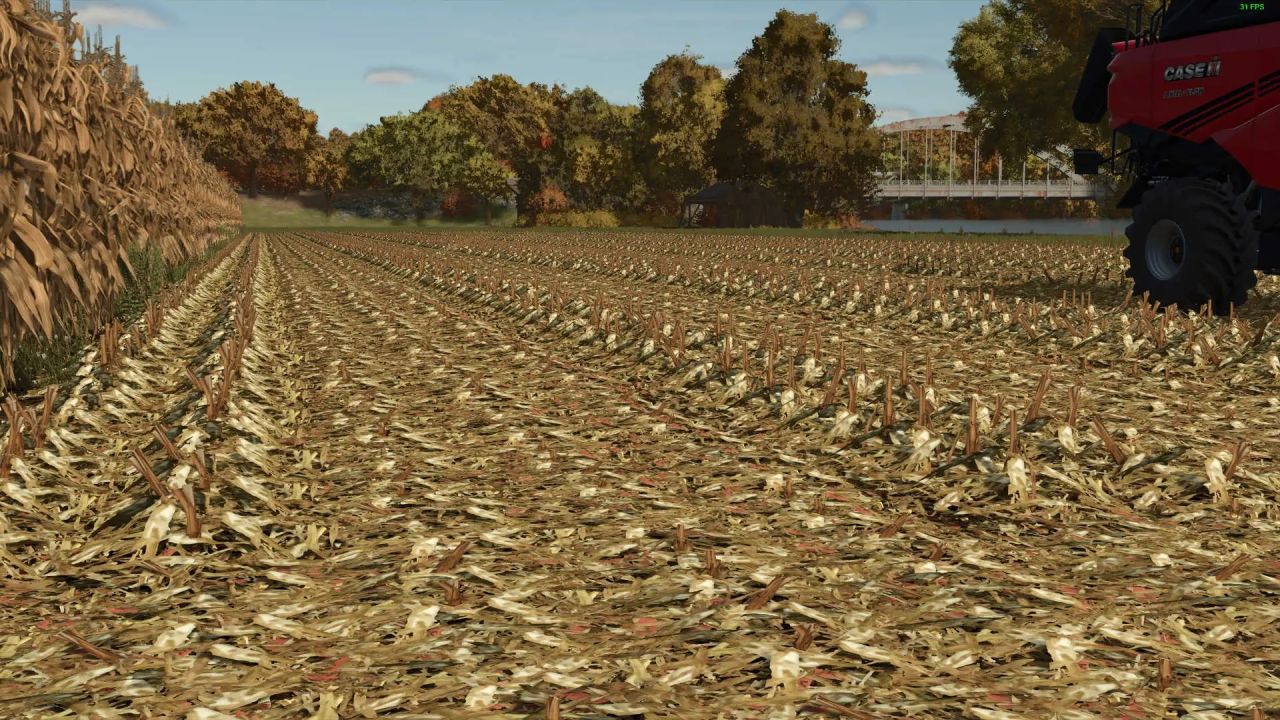 Corn trash textures
