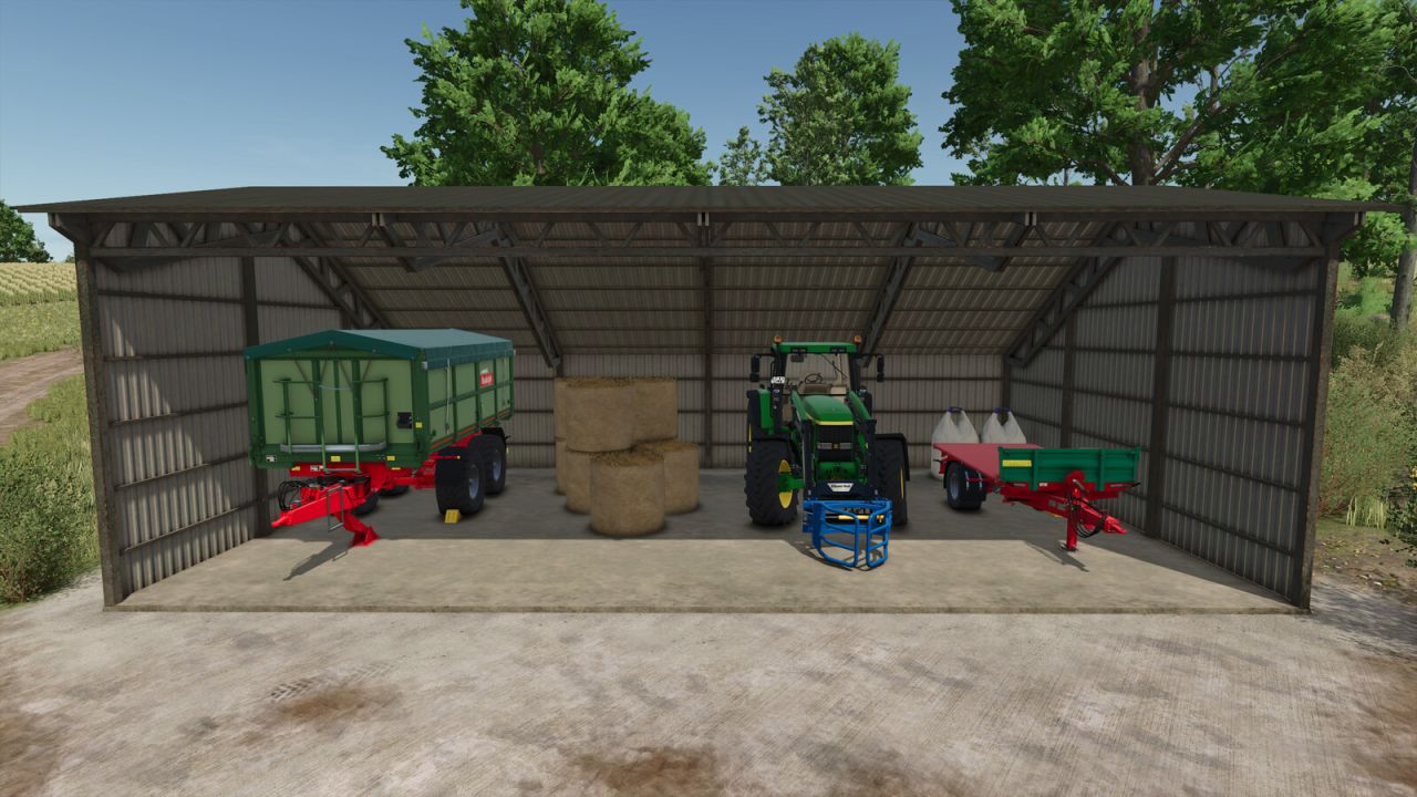 Hangar à rotation