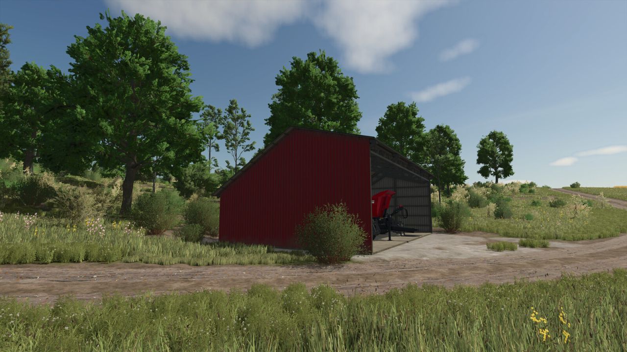 Hangar à rotation