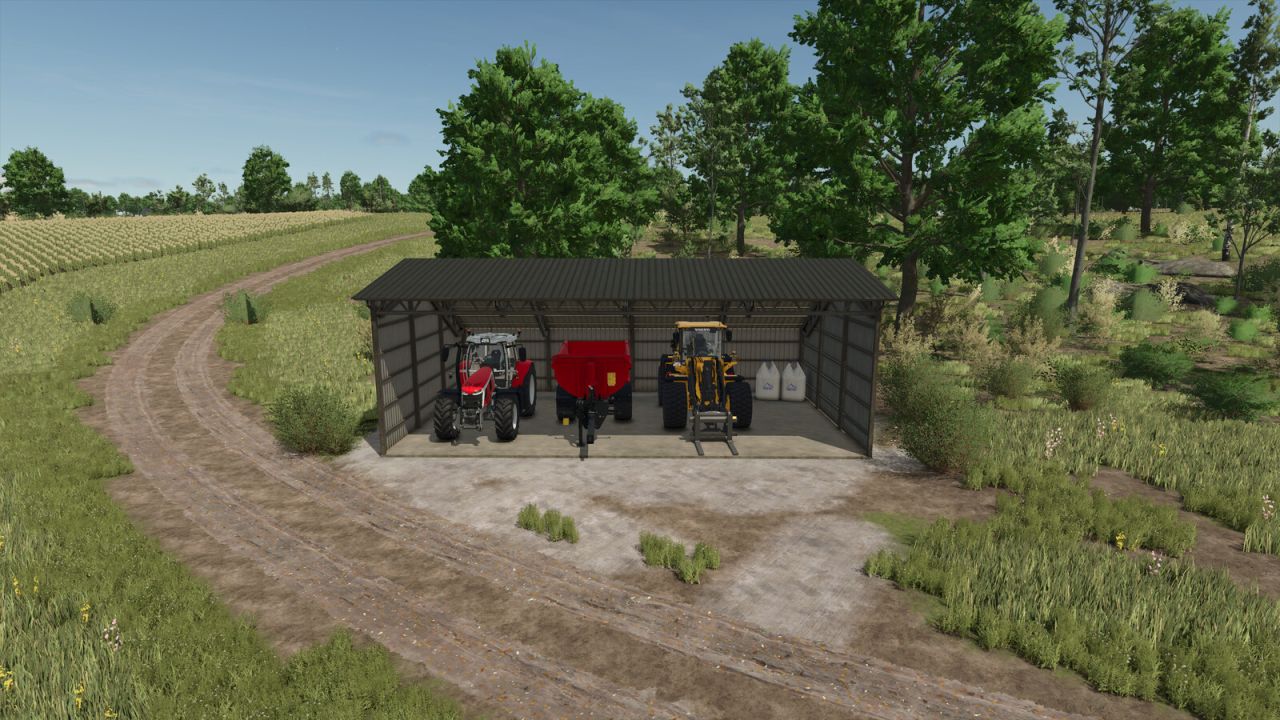 Hangar à rotation