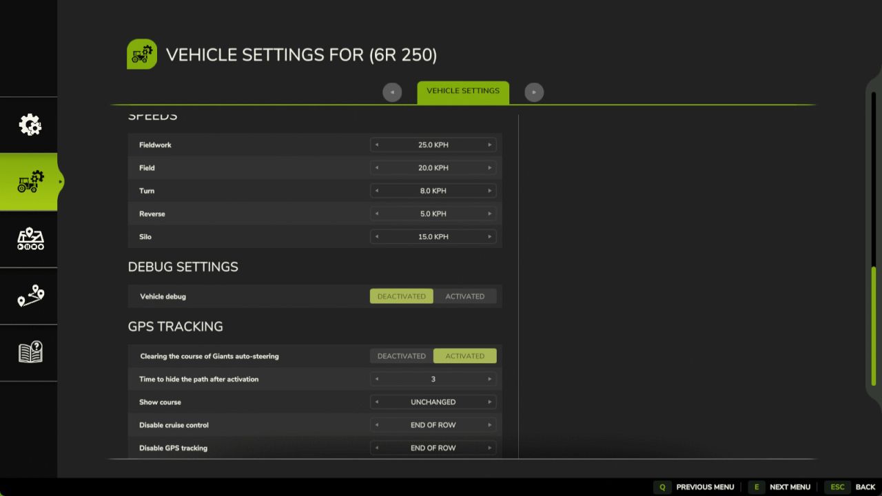 Extensão GPS do curso