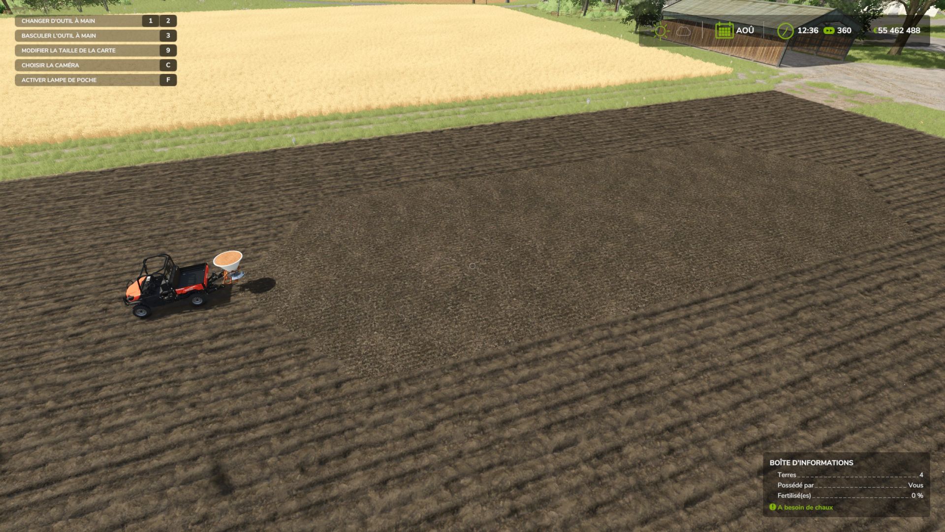 Cover crop seeder