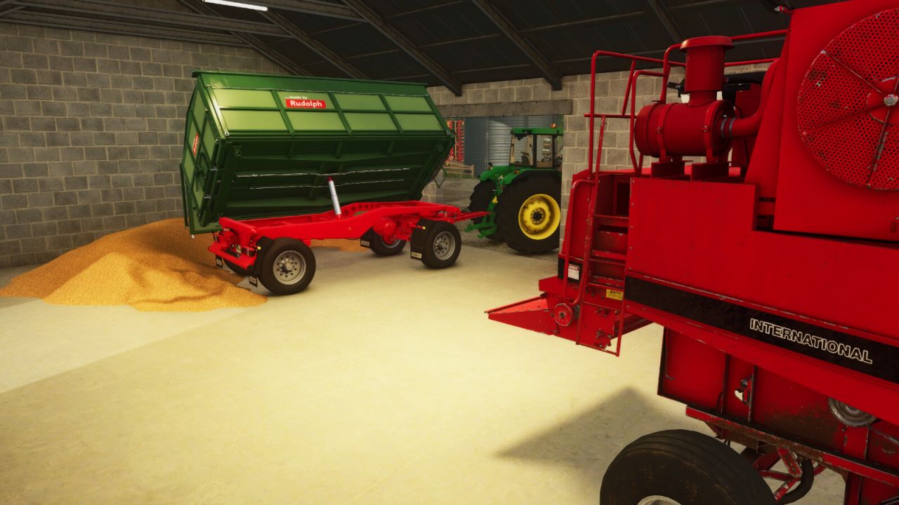 Cowshed com garagem