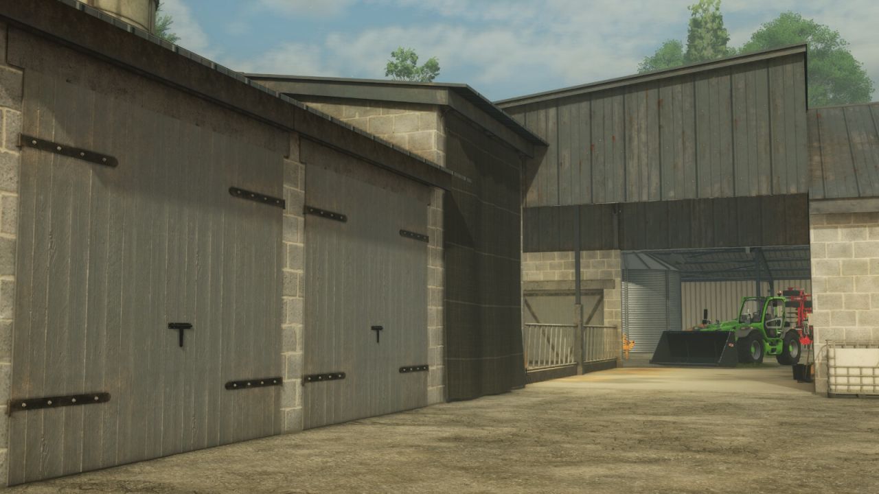 Cowshed com garagem