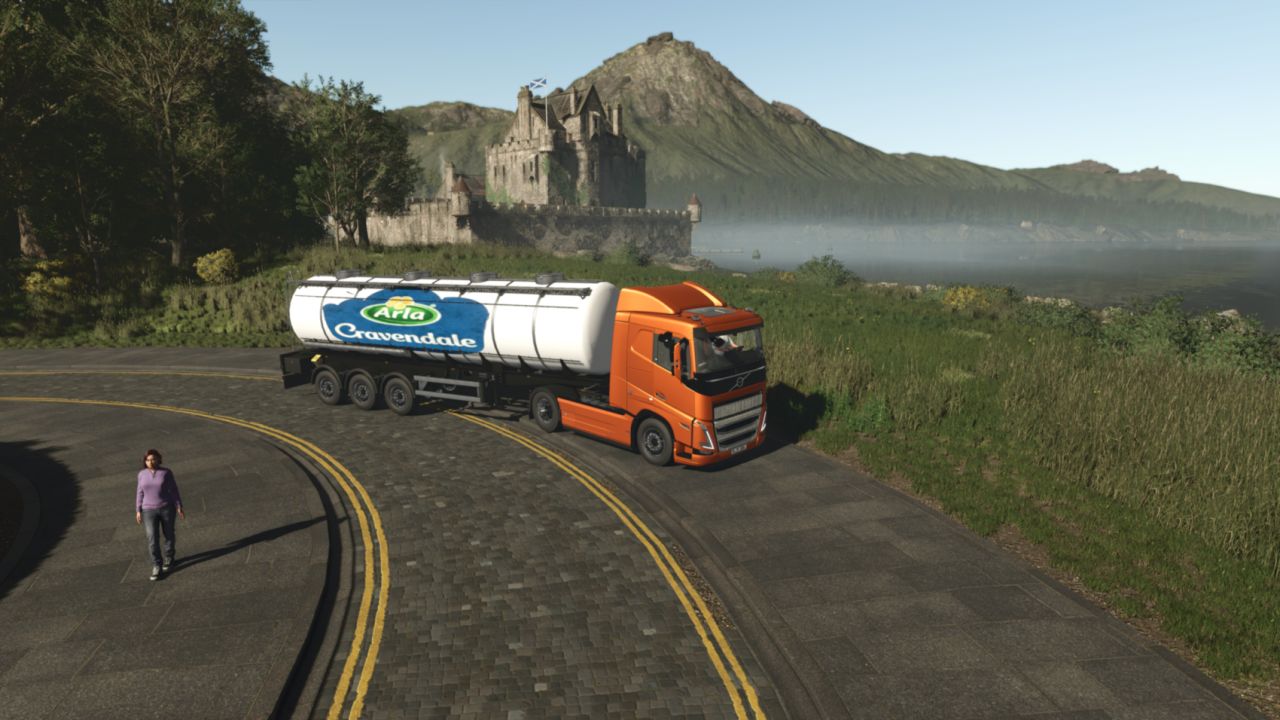 Молочный танкер Cravendale