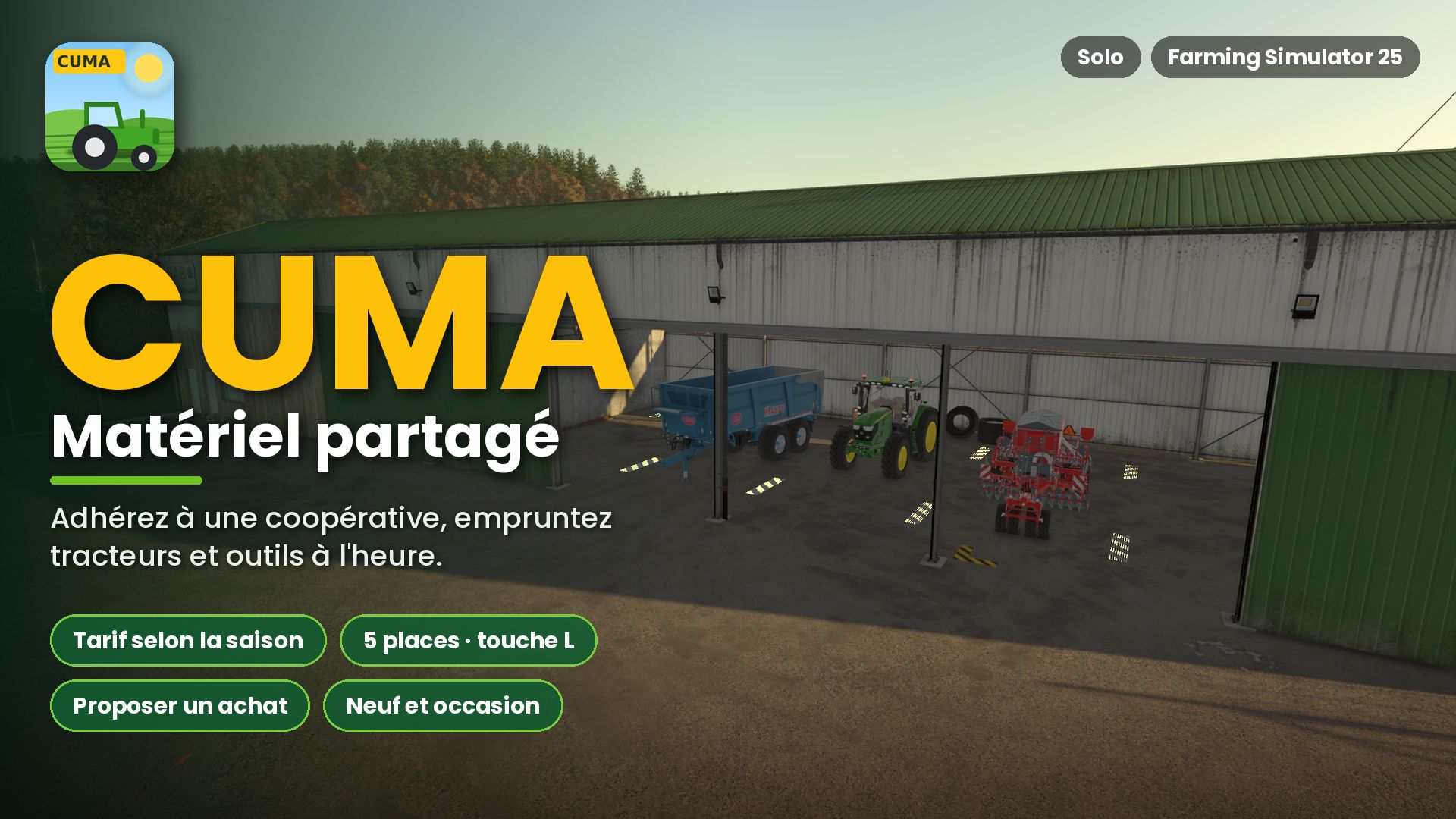 CUMA – Equipamento partilhado