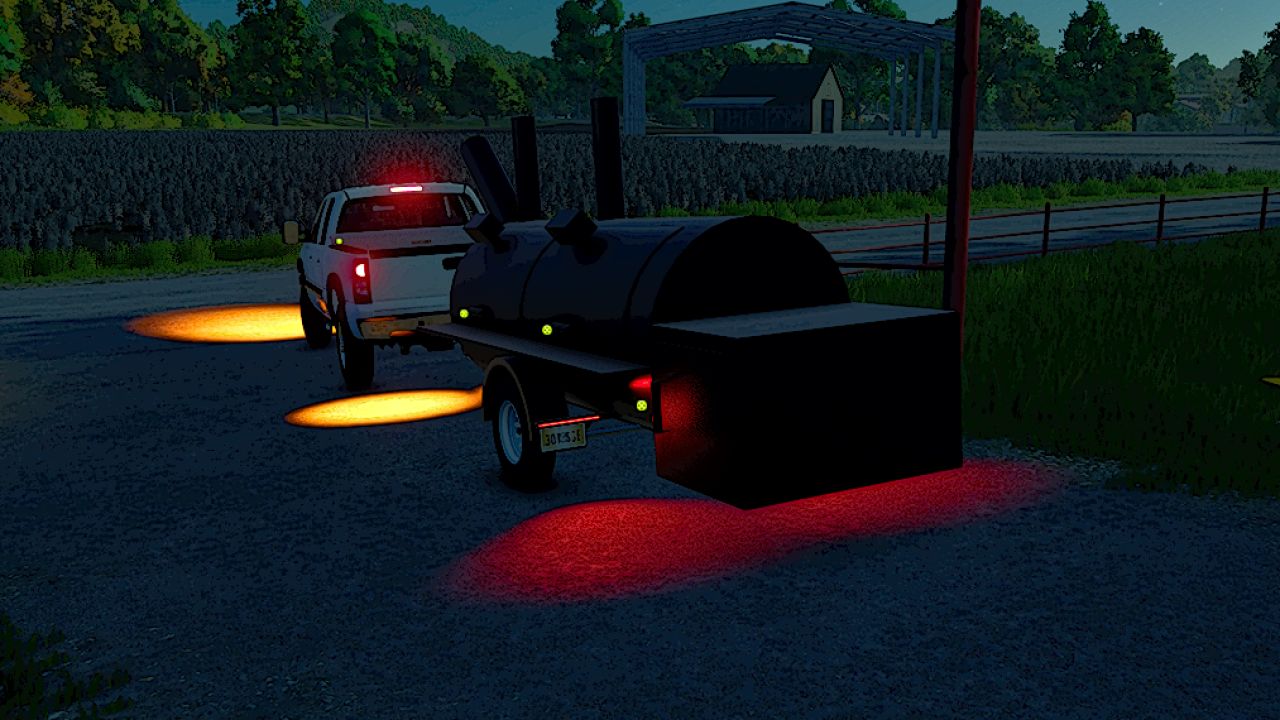 Trailer de churrasqueira personalizado