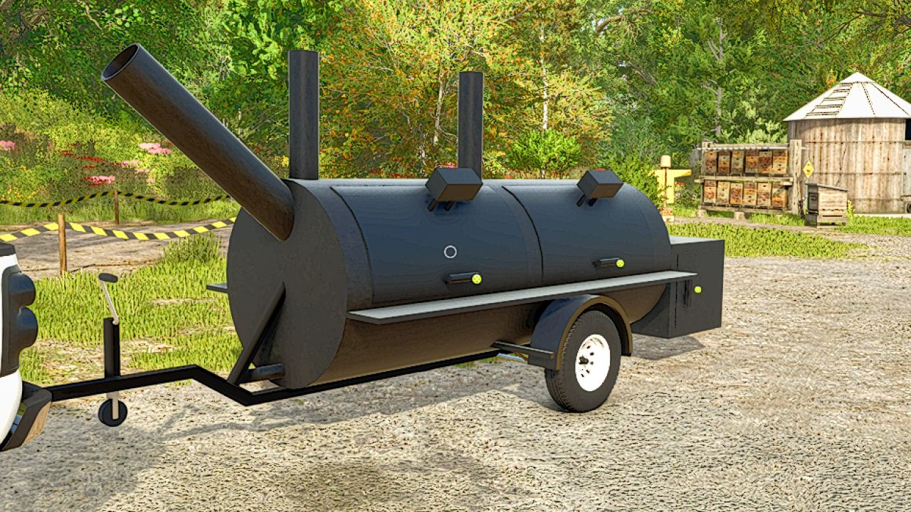 Trailer de churrasqueira personalizado