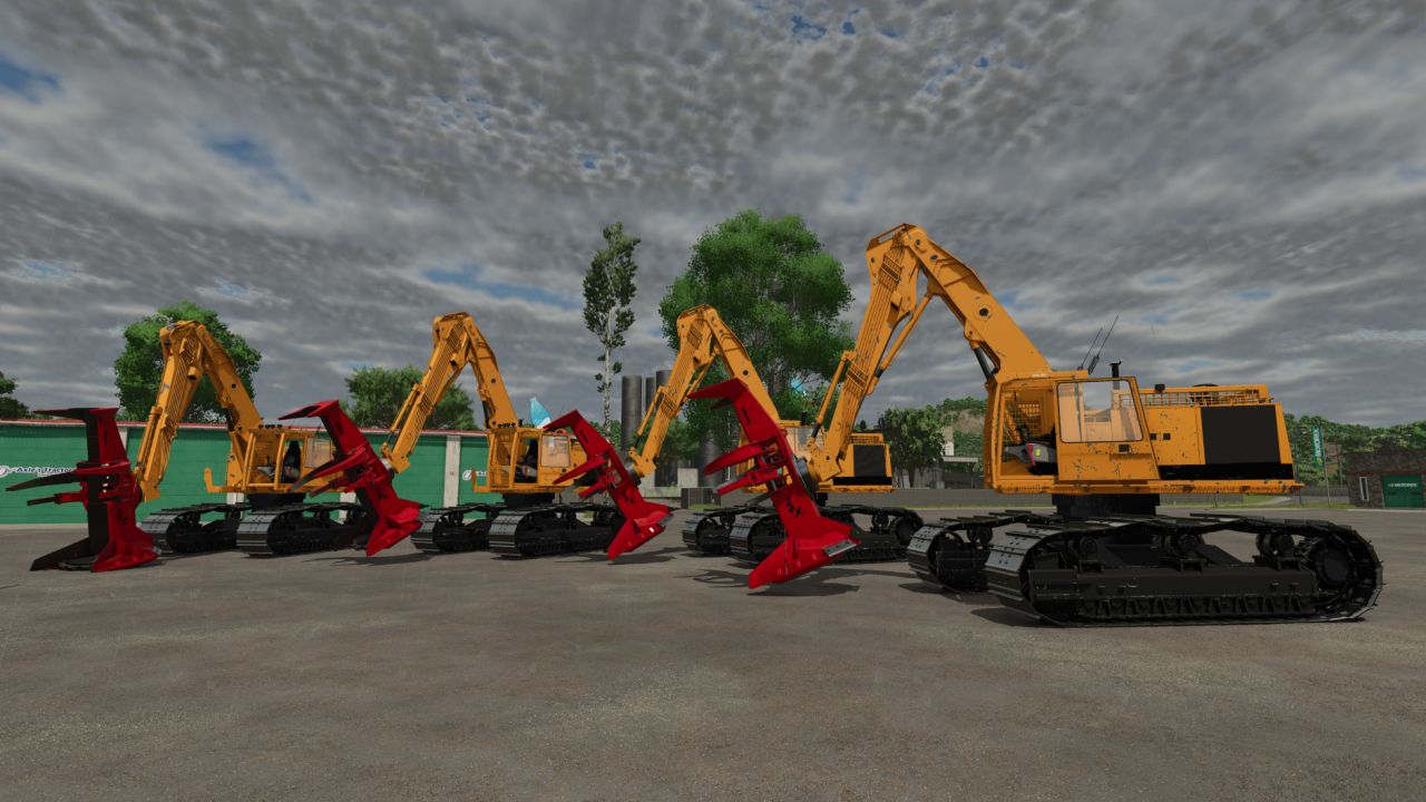 Custom feller buncher
