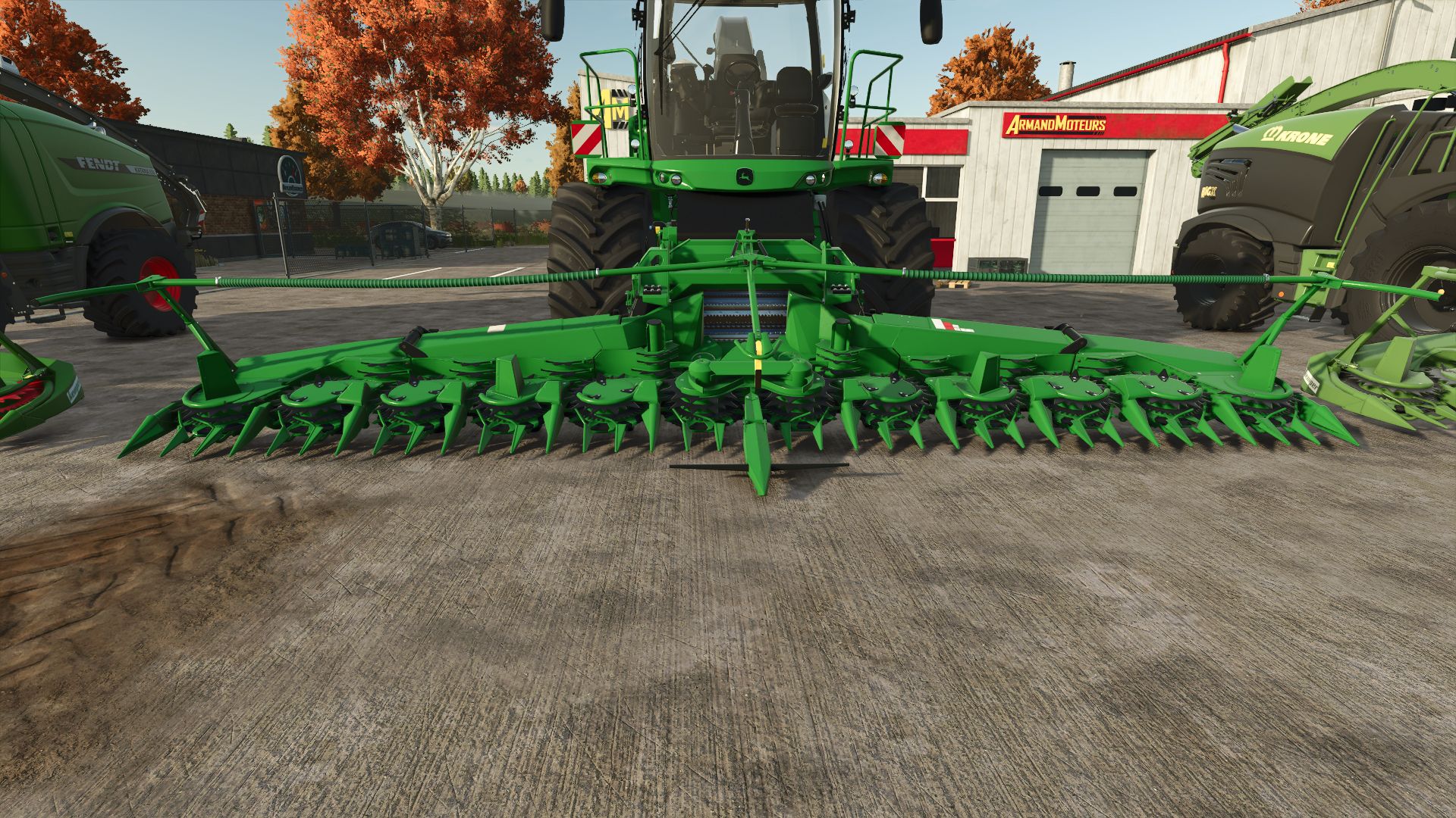 Pack d'unités de coupe pour ensileuses