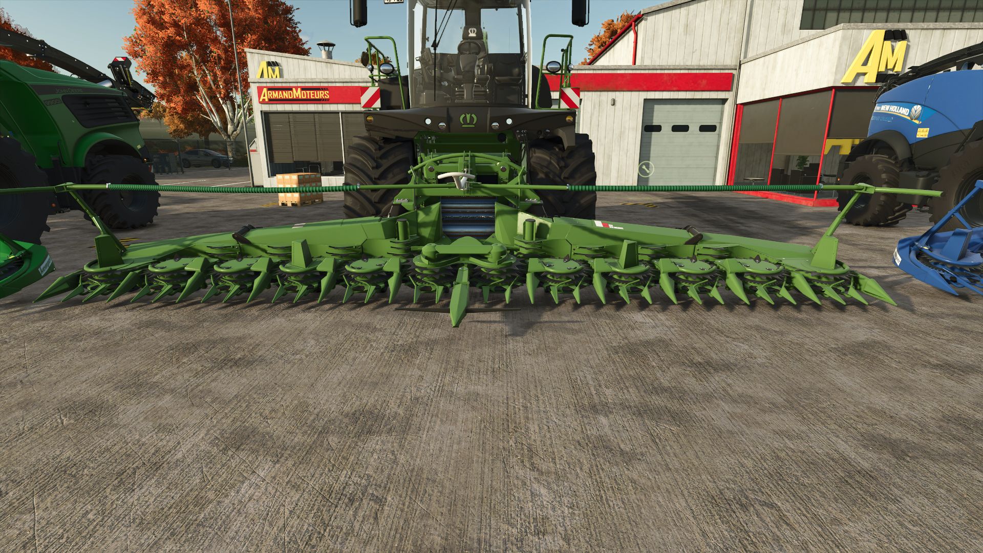 Pack d'unités de coupe pour ensileuses