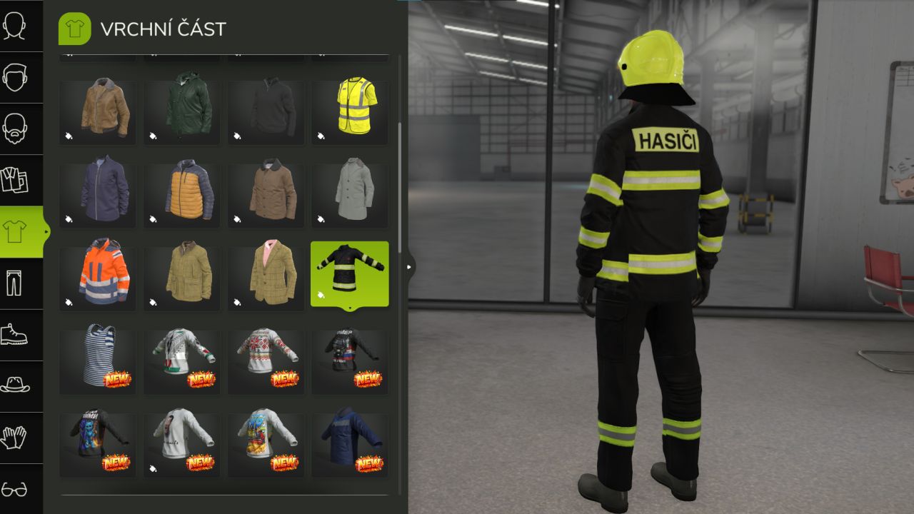Czech fire suit