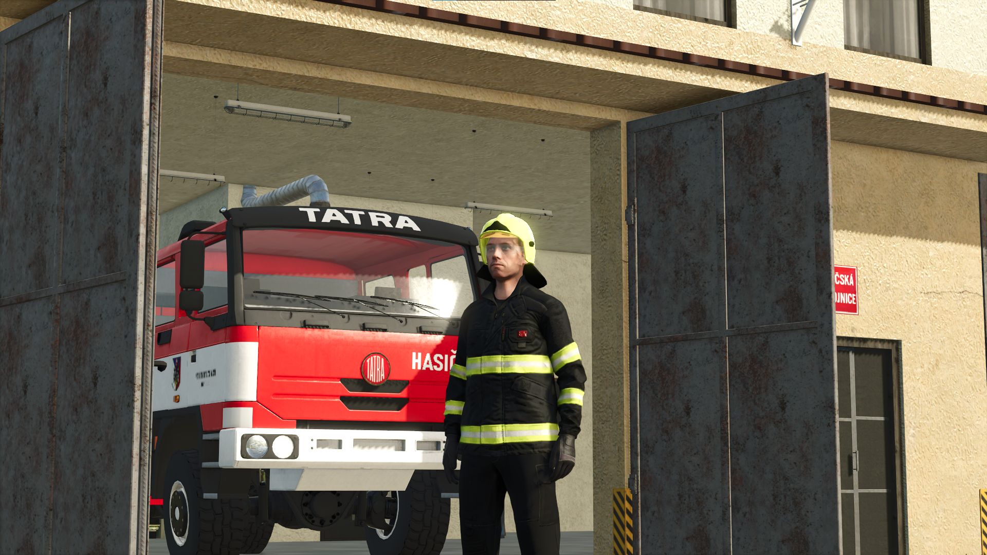 Traje de fuego checo