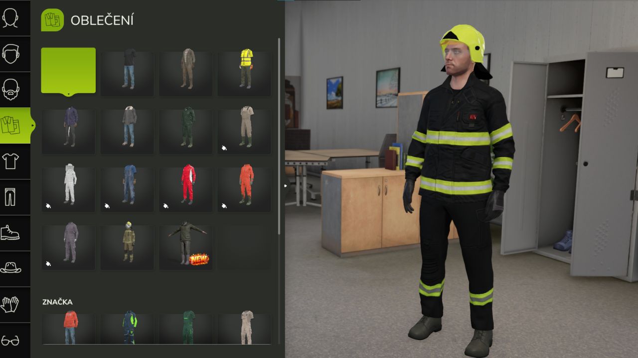 Czech fire suit