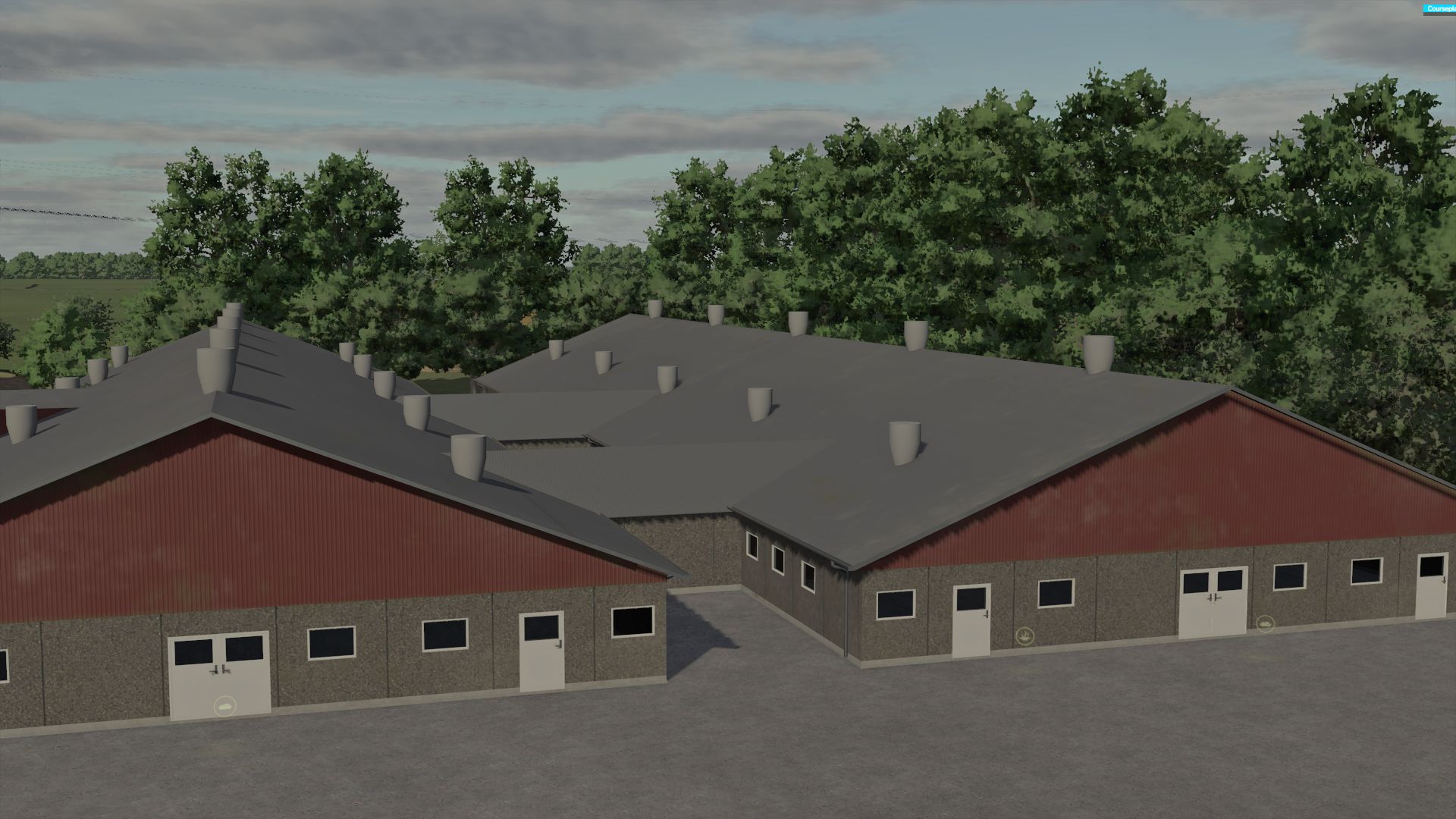 Danish pig barn