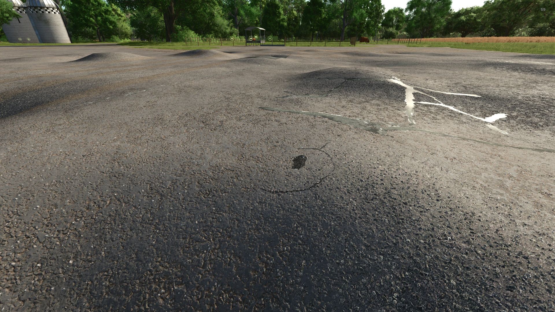 Decals and tiretracks