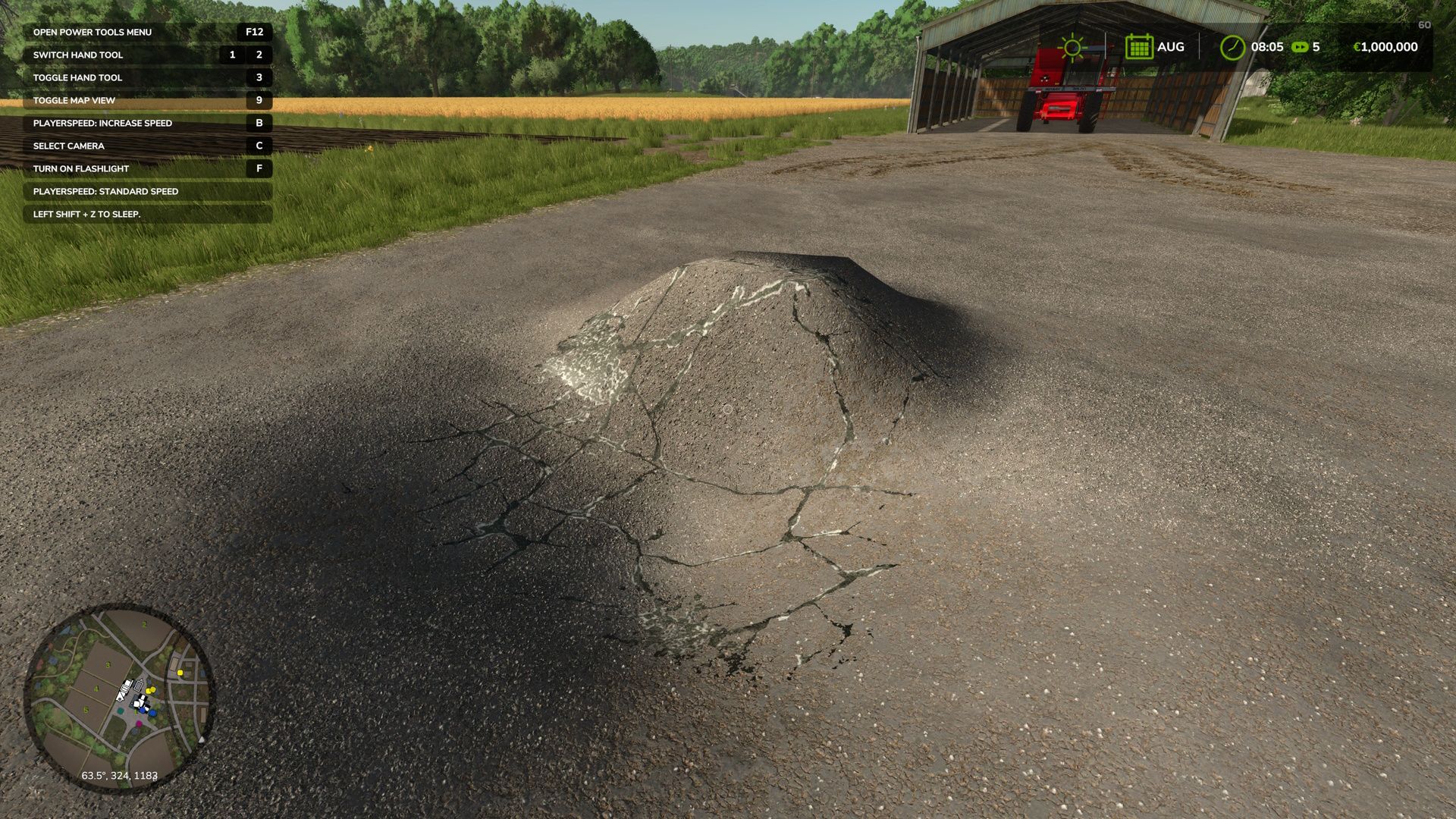 Decals and tiretracks