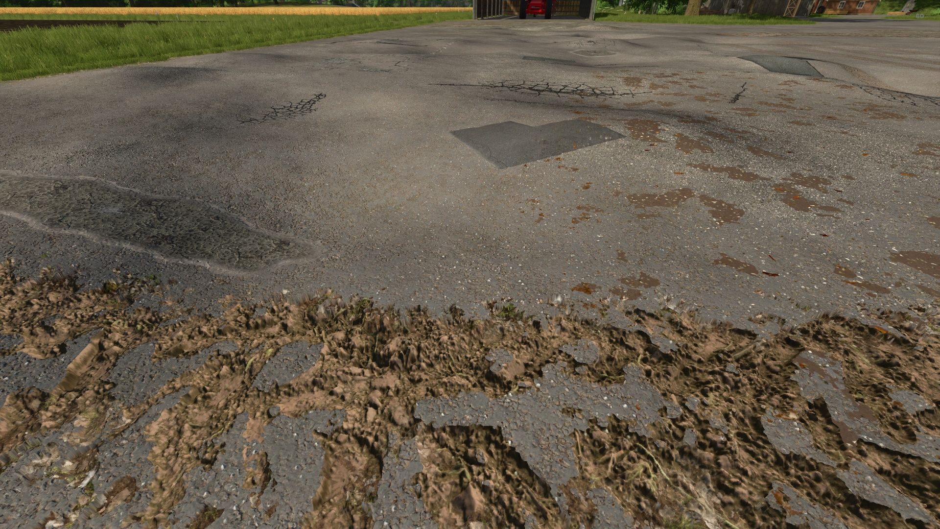 Decals and tiretracks