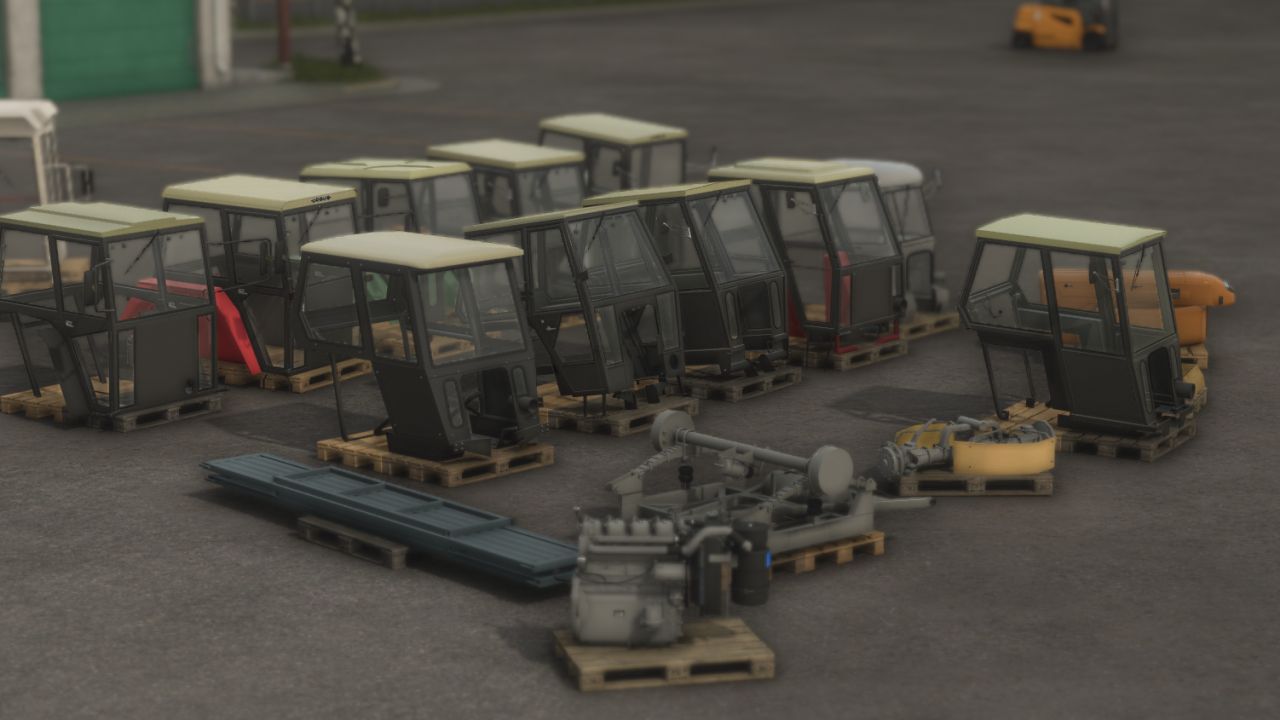 Decoration on pallets