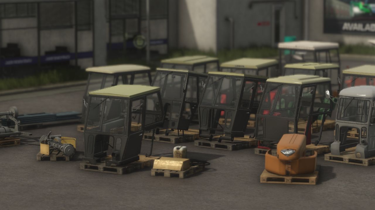 Decoration on pallets