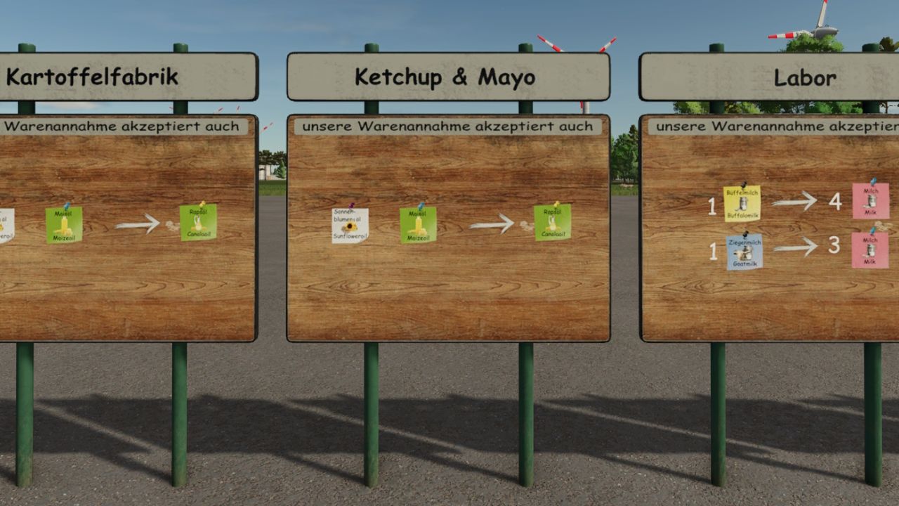 Decorative signs NF Marsch