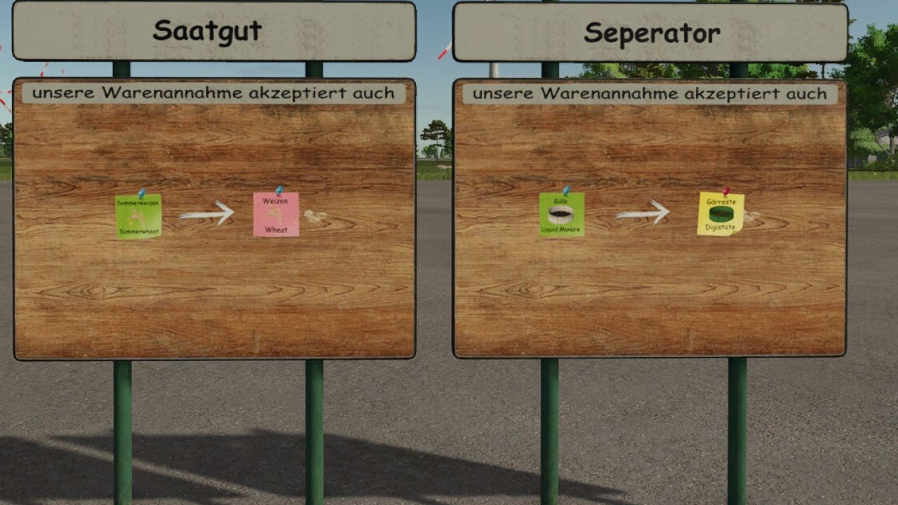 Decorative signs NF Marsch