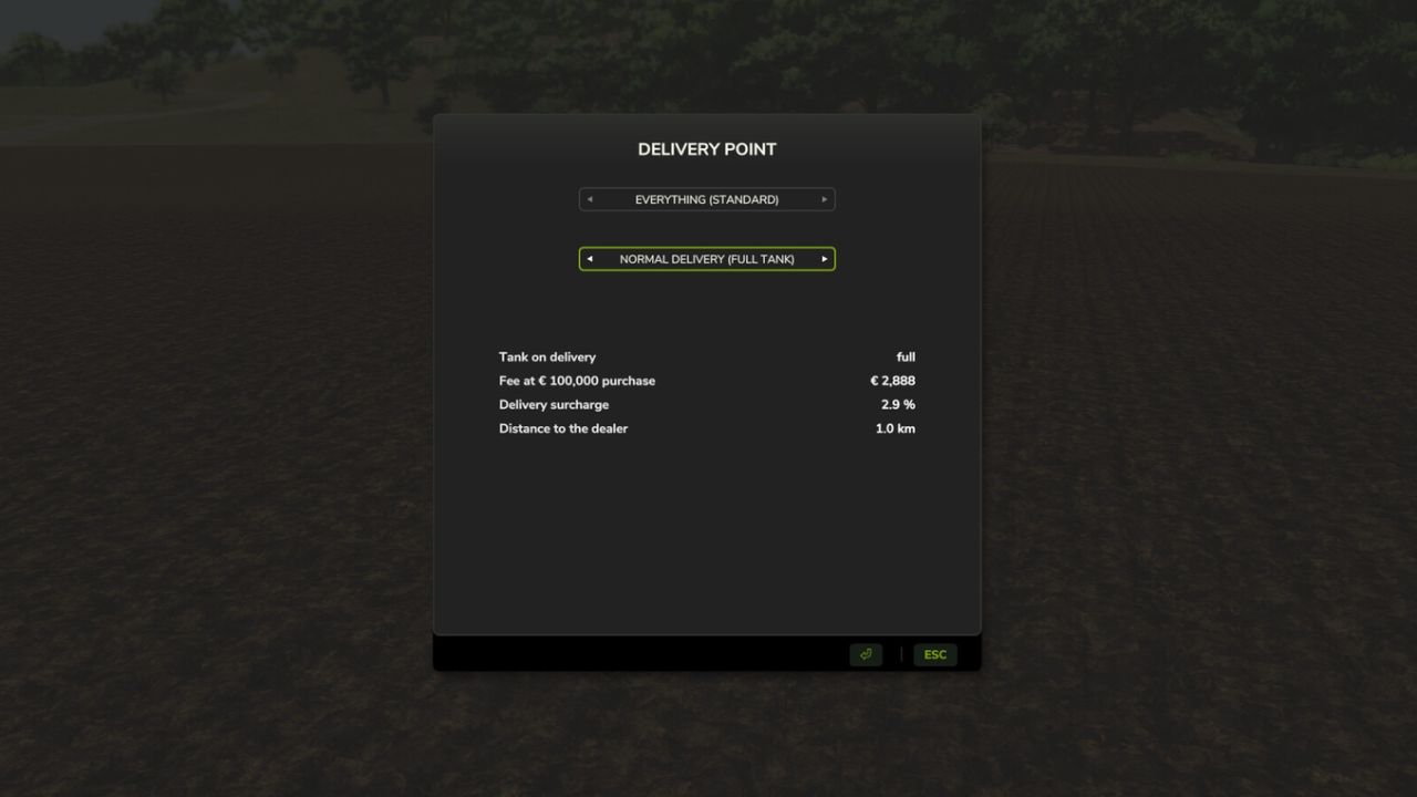 Delivery Points
