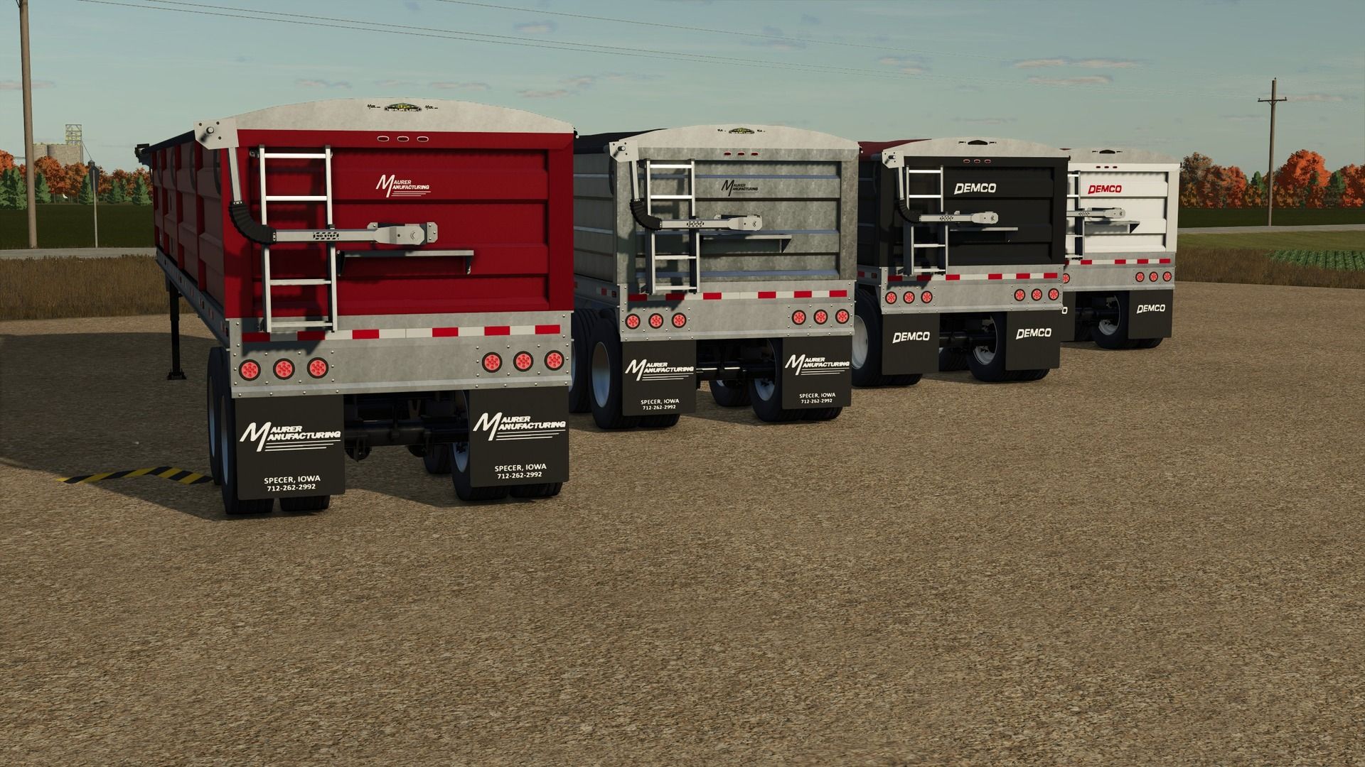 Demco/Maurer 42ft Hopper Bottom