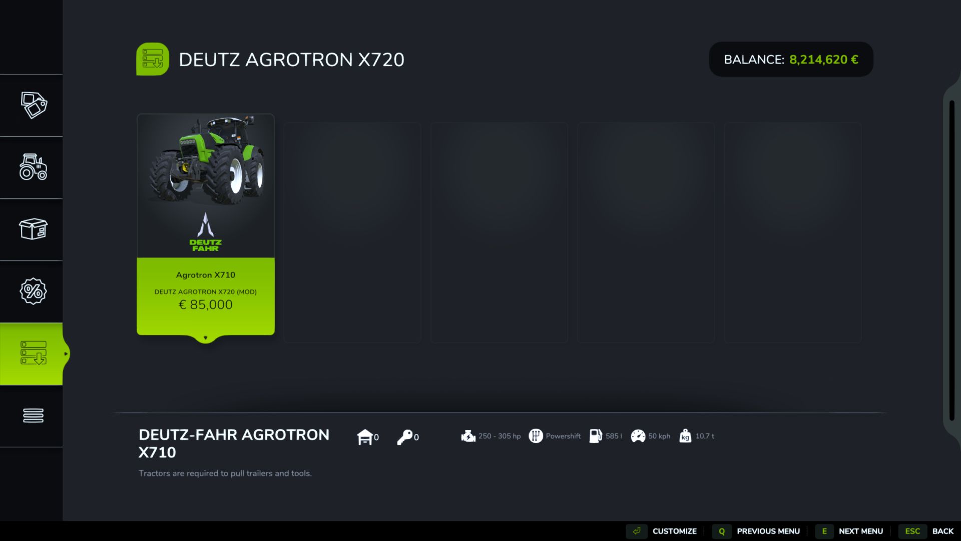 Deutz Agrotron X710-30 Reworked