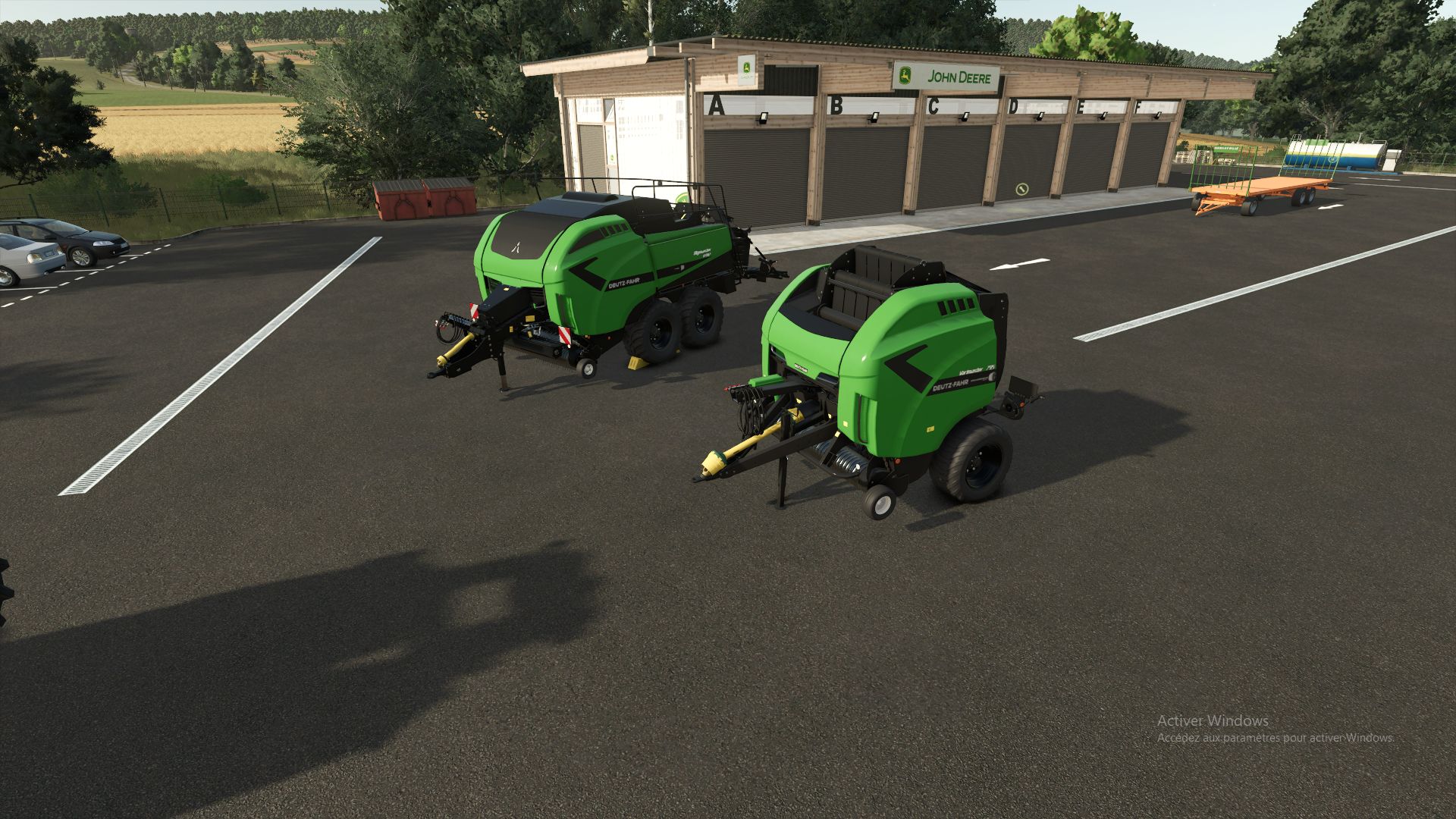 Zestaw pras Deutz Fahr