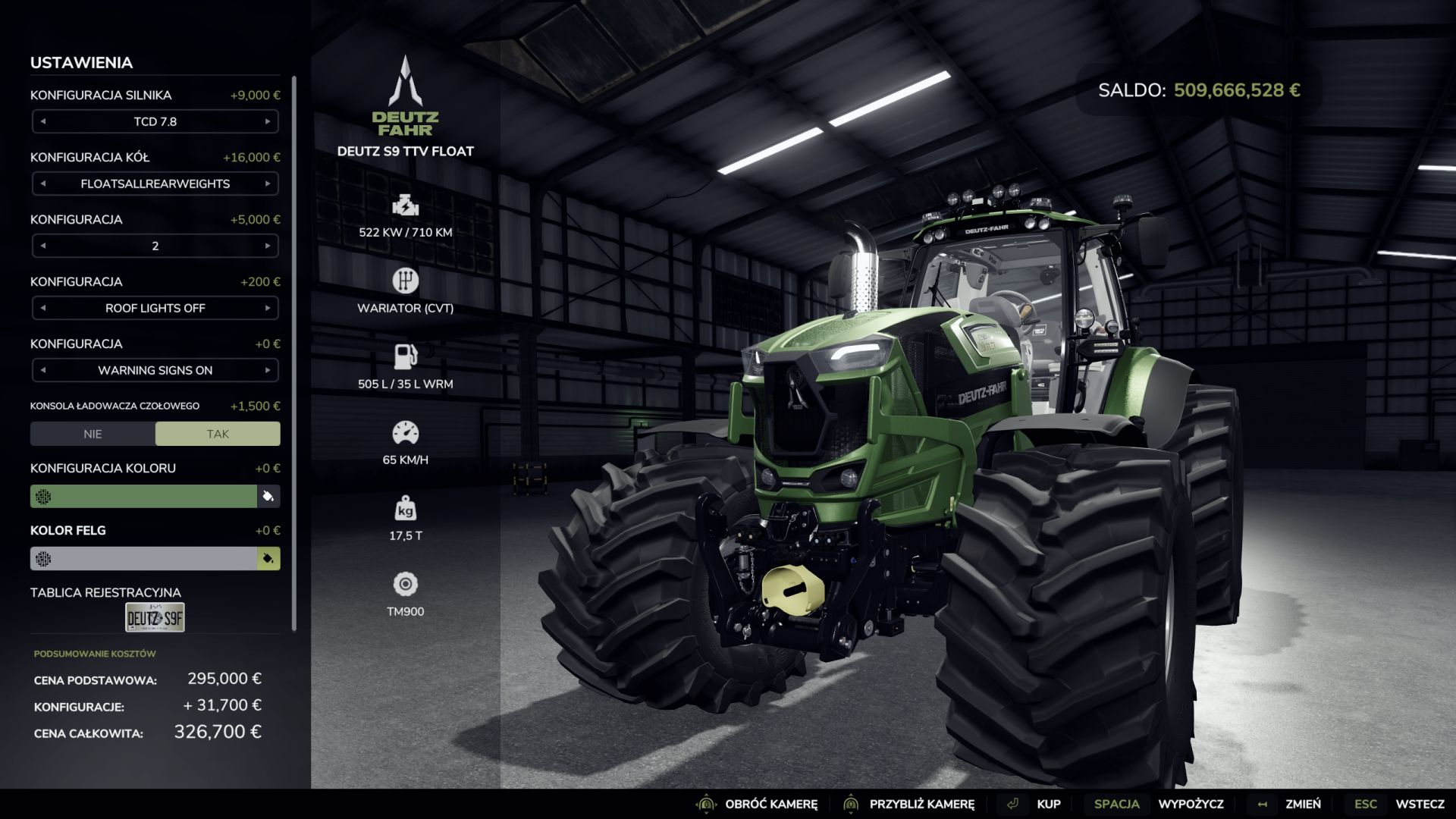 Deutz Fahr S9 Float