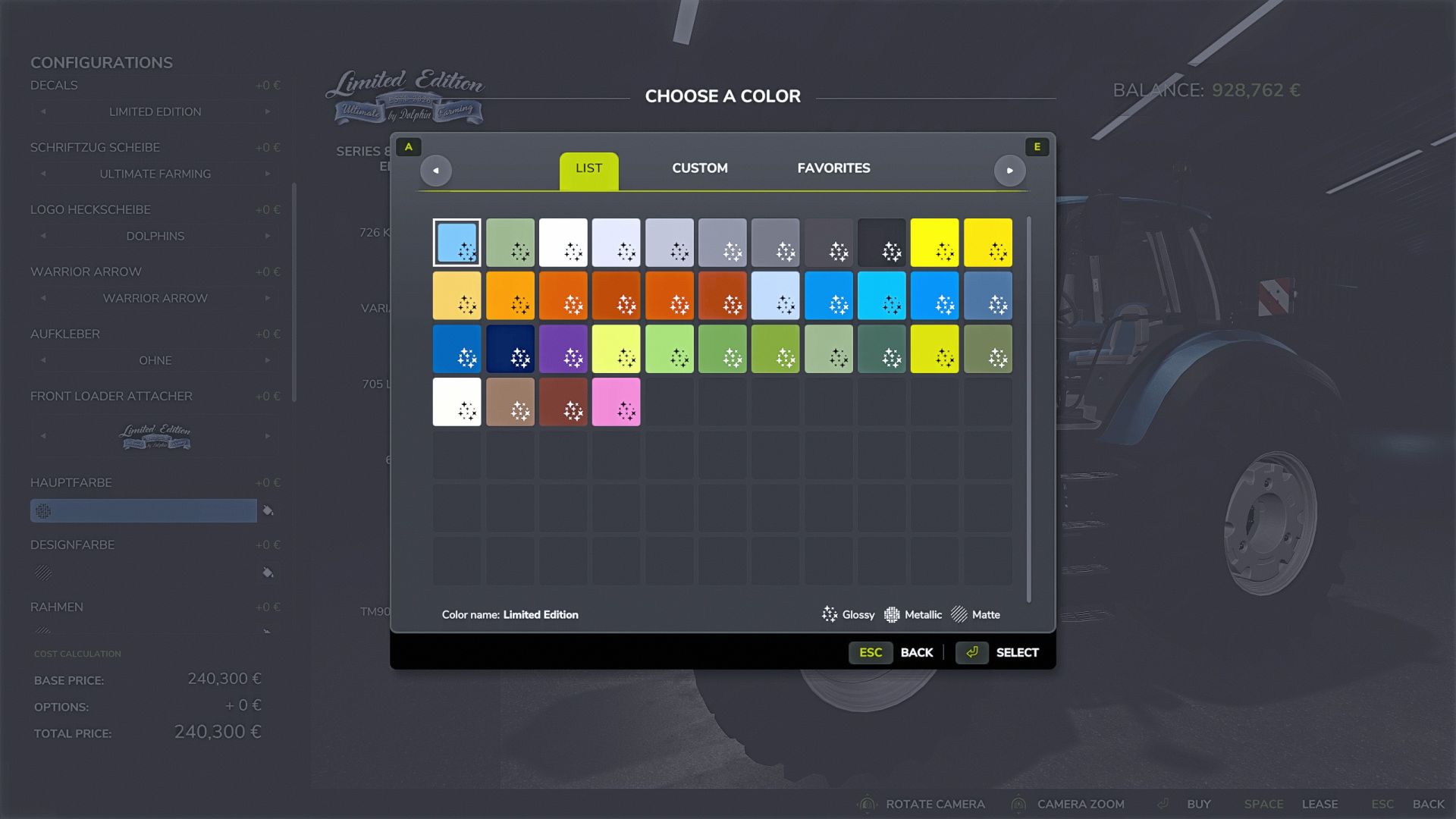 Deutz Series 8 8980 TTV Limited Edition