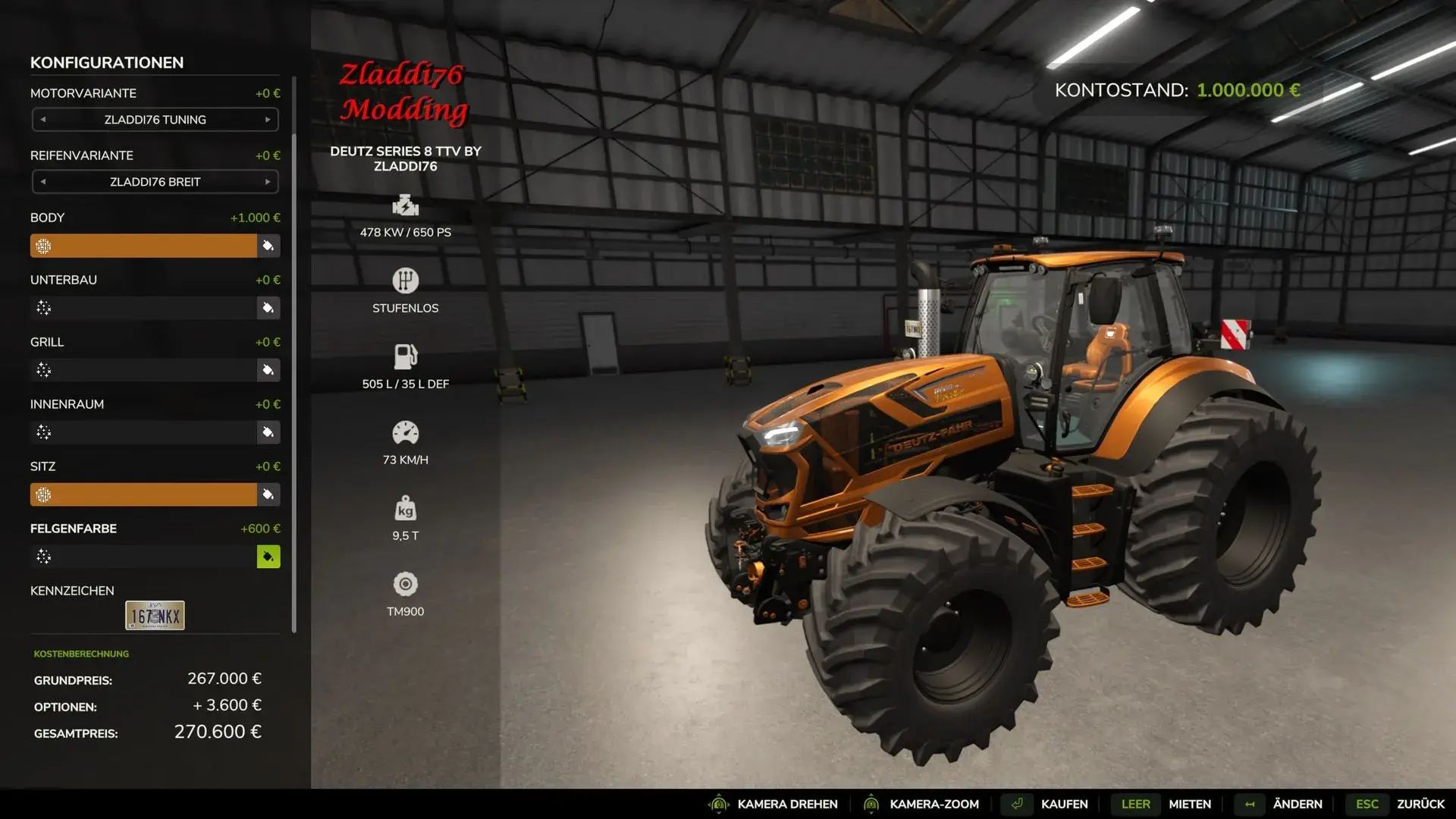 Deutz Series 8 TTV Edit