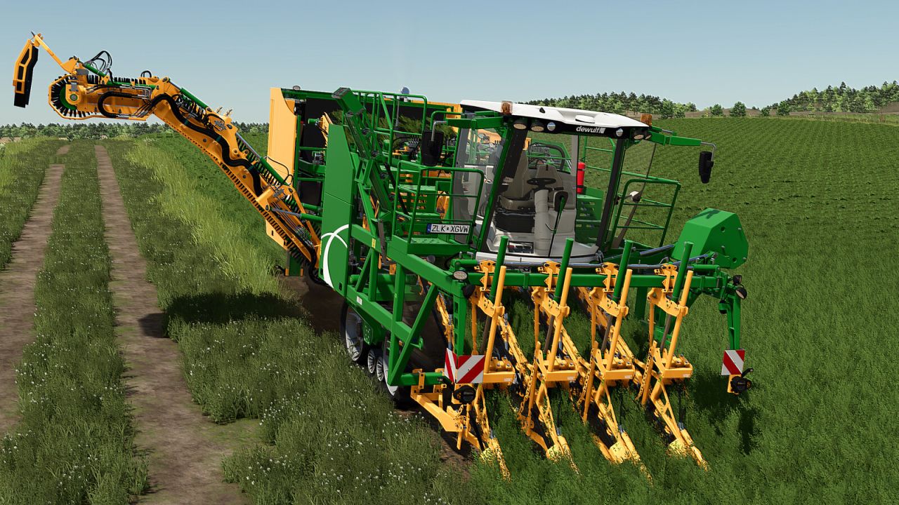 Dewulf Vegetable Harvester
