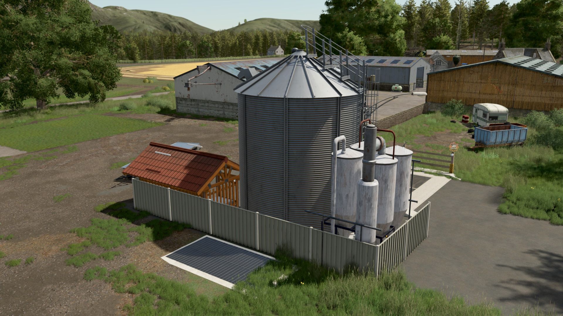 Almacén central DF Industrie v1.1.0.0 – con activador de ropa