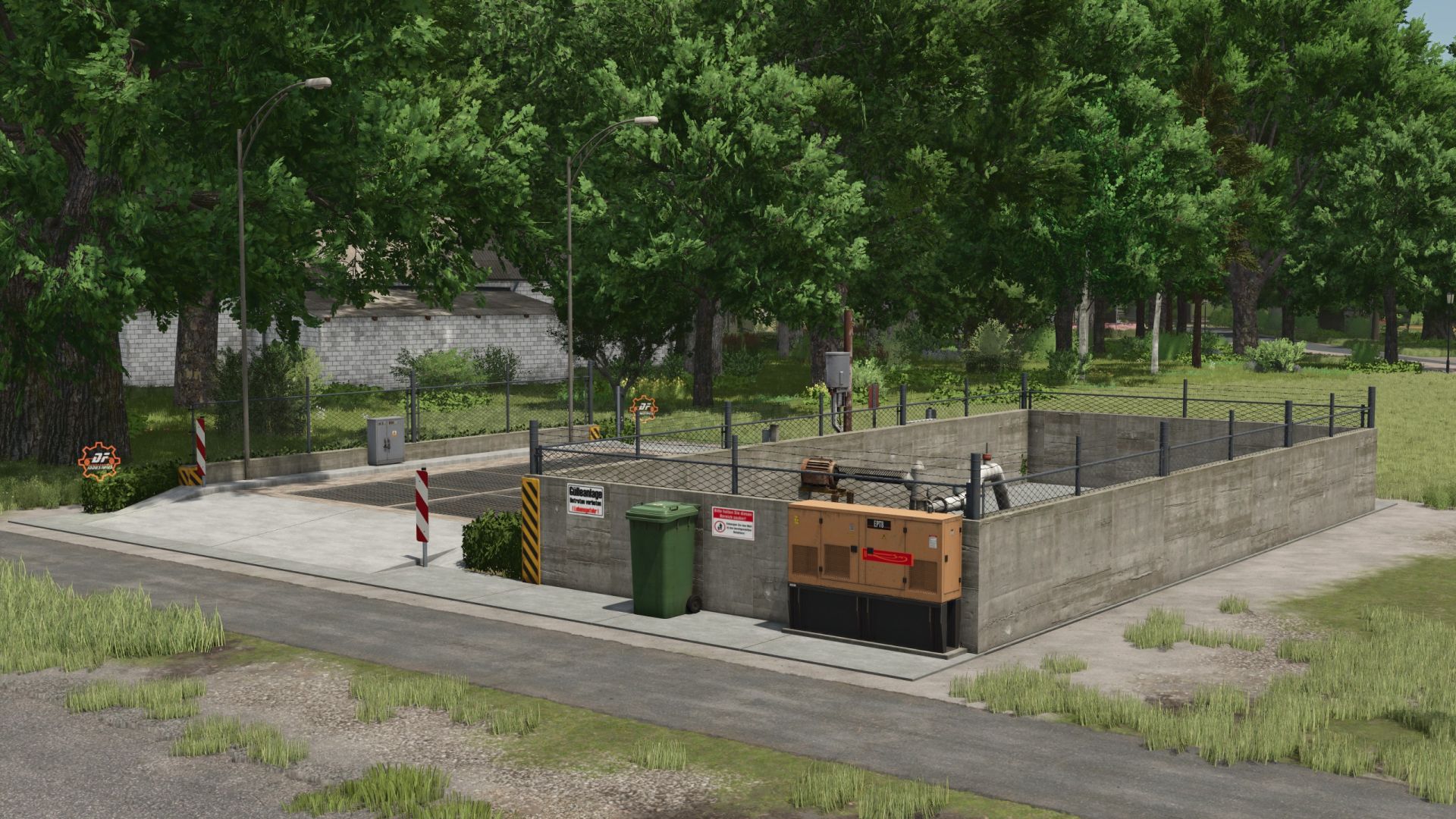 DF Industries Drive-Through Slurry Tank M45