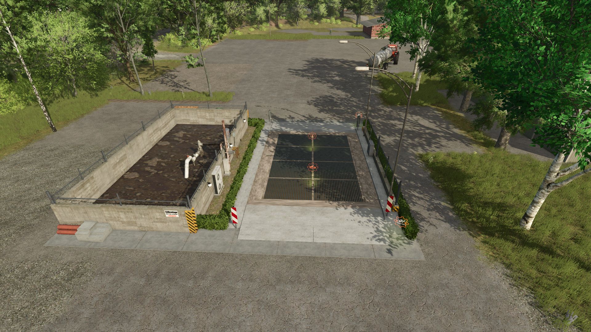 DF Industries Drive-Through Slurry Tank M45