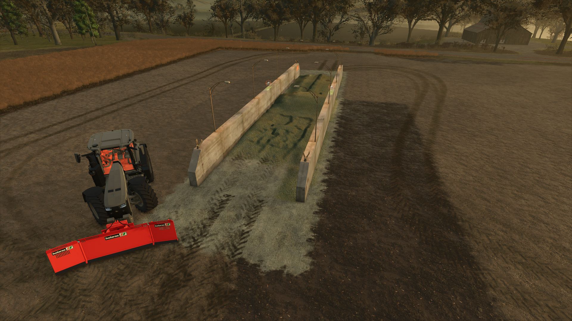DF Industries Grand silo à ensilage M37 (mur de 6 m de haut)