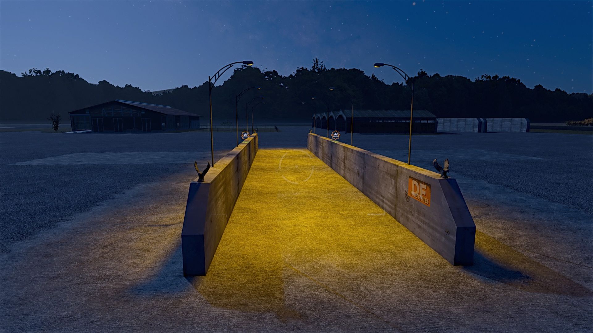 DF Industries Grand silo à ensilage M37 (mur de 6 m de haut)