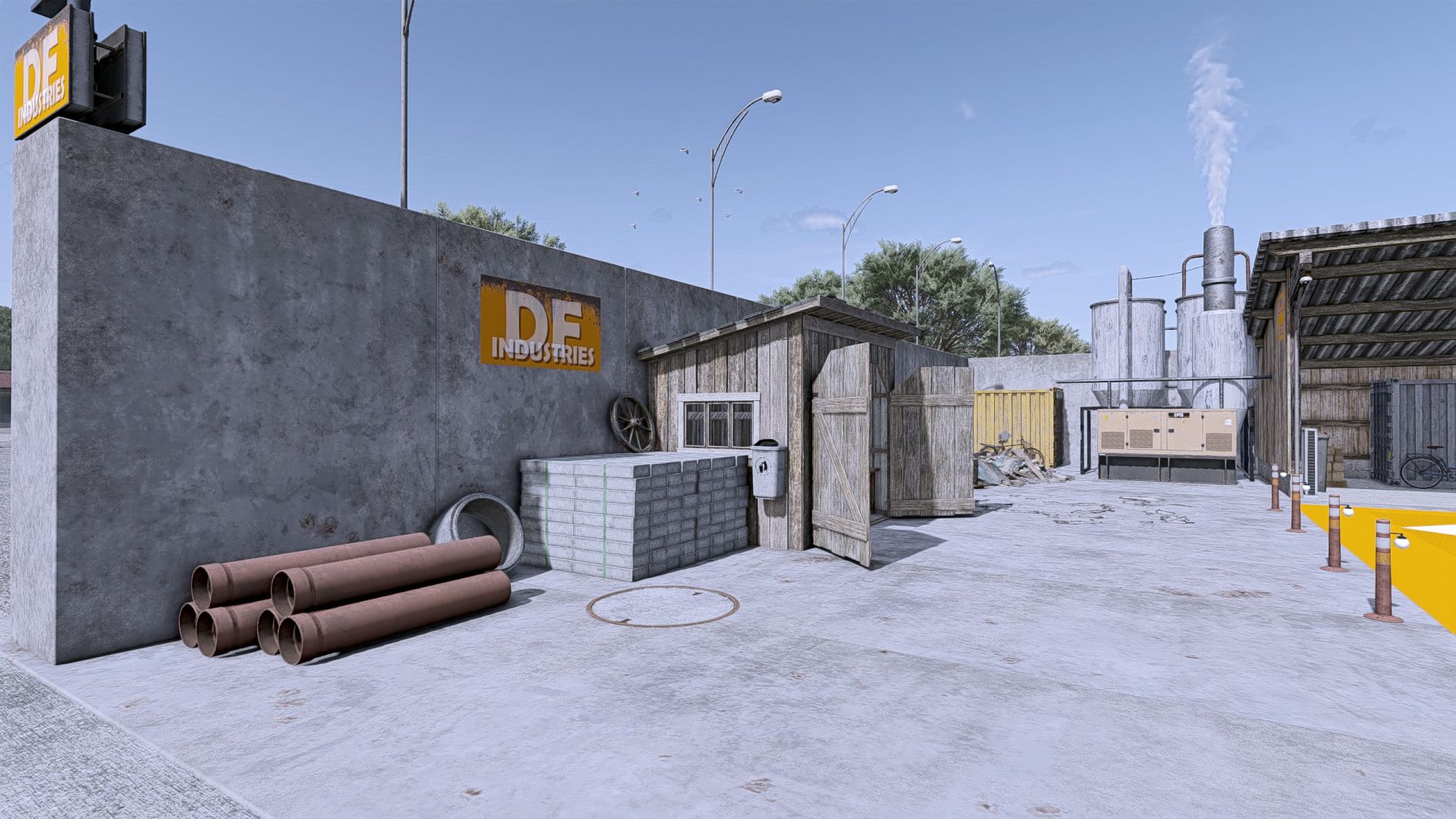 DF Industries Recycling Hof M38