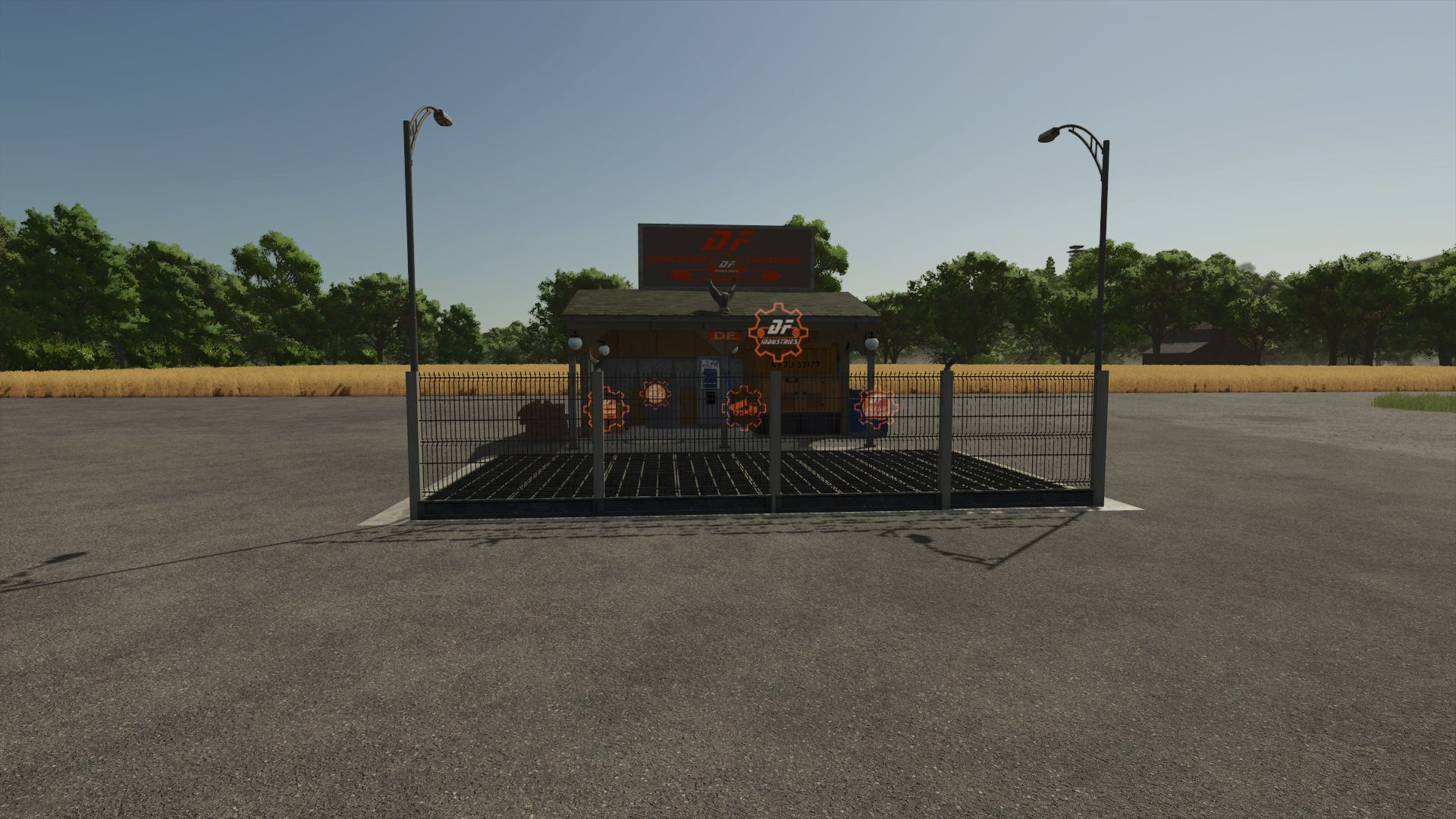 Terminal de transbordo DF INDUSTRIES (estación de ventas de alta tecnología)